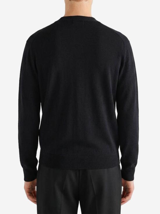26FW 르메르 릴렉스 트위스트 가디건 릴렉스 트위스트 가디건 PO0052M BLACK - LEMAIRE