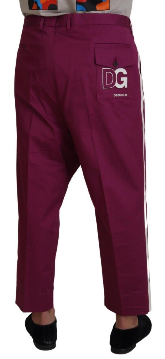  돌체앤가바나 스트레이트 팬츠 PAN74385 MAGENTA - DOLCE & GABBANA