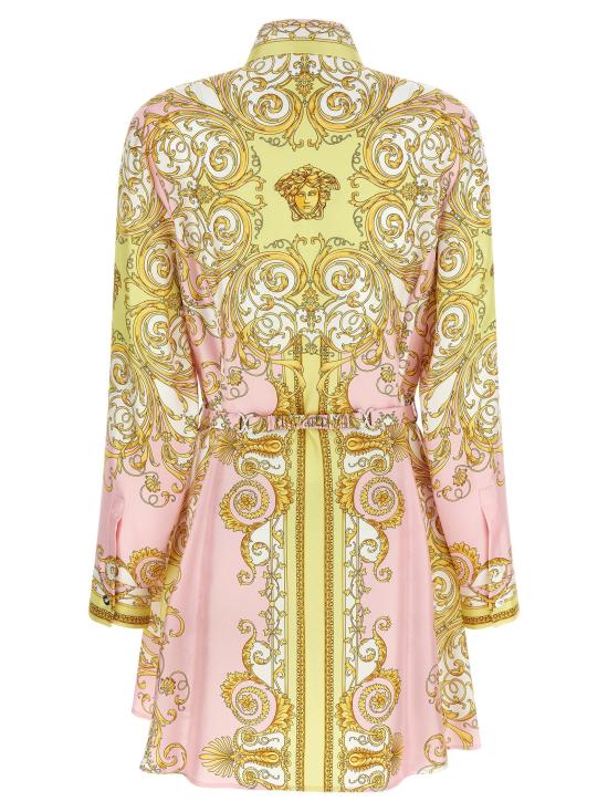 26SS 베르사체 미디 원피스 VE330472BM PINK - VERSACE