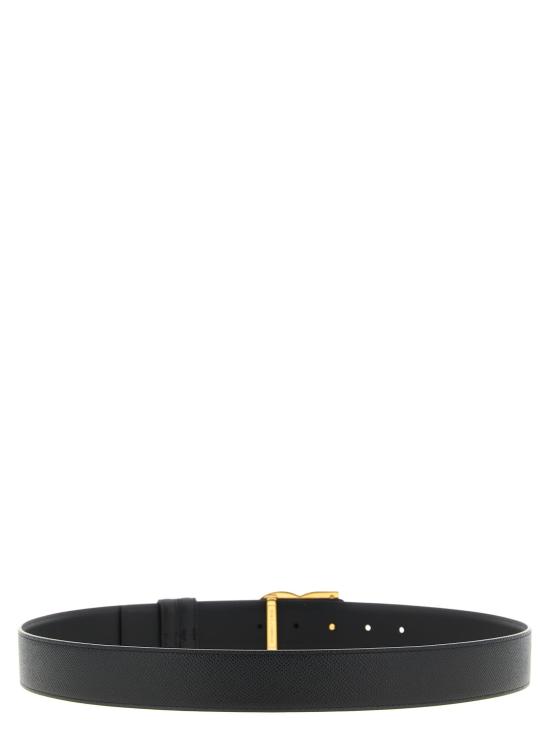 26SS 돌체앤가바나 가죽 벨트 DO333290BM BLACK - DOLCE & GABBANA