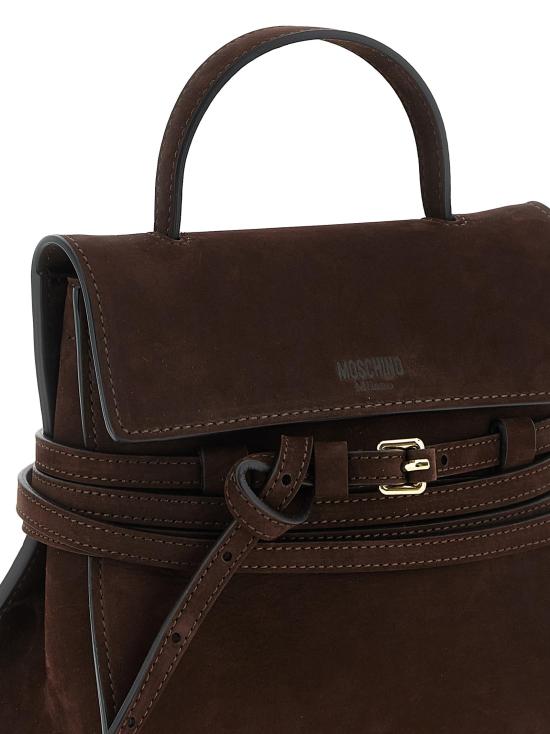26FW 모스키노 토트백 MO337857BM BROWN - MOSCHINO