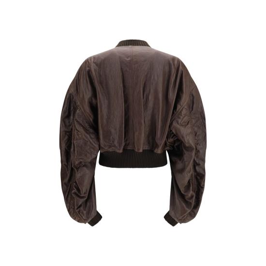 26FW 릭 오웬스 봄버 자켓 RIRP02F5702LBE84BB BROWN - RICK OWENS