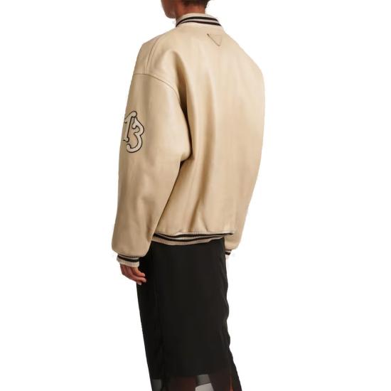  프라다 봄버 자켓 PR 9130732880084 BEIGE - PRADA