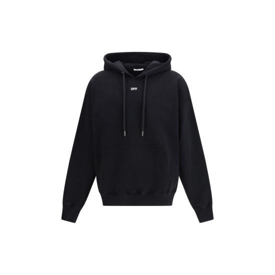 26SS 오프화이트 후드 티셔츠 OF44MBB085S26F00R0010001BB BLACK