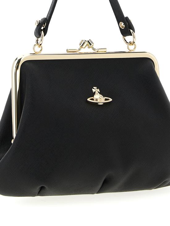 26SS 비비안웨스트우드 토트백 VI321643BM BLACK - VIVIENNE WESTWOOD
