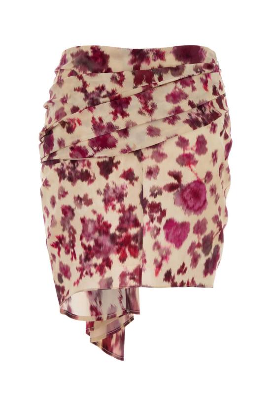 26SS 이자벨마랑 숏 스커트 JU0422FCD1J11I 40PK PINK - ISABEL MARANT
