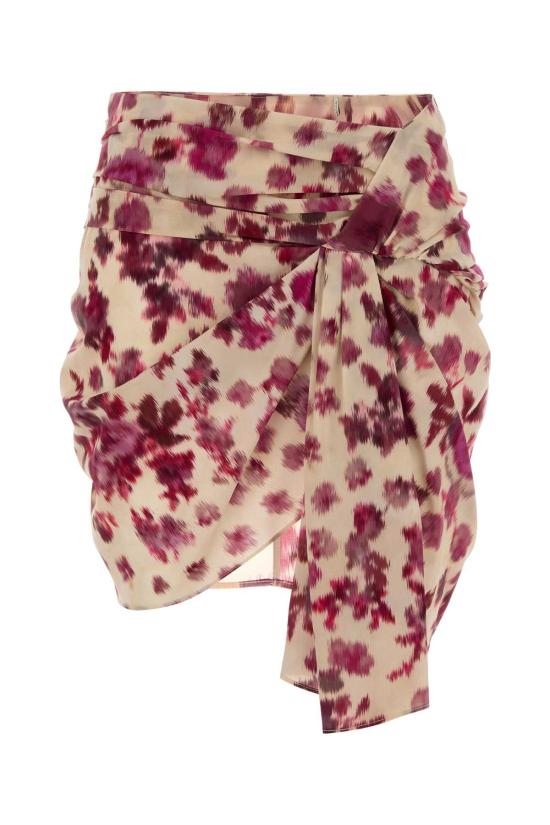 26SS 이자벨마랑 숏 스커트 JU0422FCD1J11I 40PK PINK