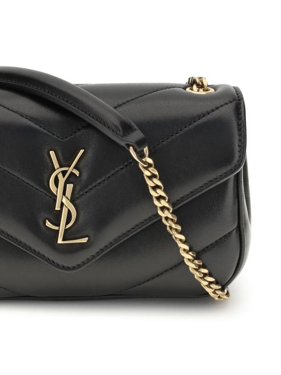26FW 생로랑 루루 미니 램스킨 821749AAEAX 1000 BLACK - SAINT LAURENT