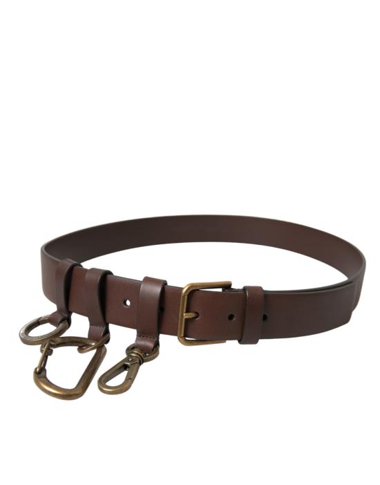  돌체앤가바나 가죽 벨트 BEL9033 BROWN - DOLCE & GABBANA