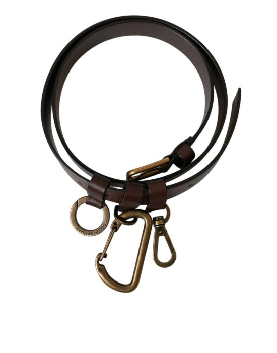  돌체앤가바나 가죽 벨트 BEL9033 BROWN - DOLCE & GABBANA