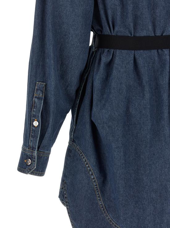 26FW 베르사체 데님 원피스 10256571A186401D880 Blue - VERSACE