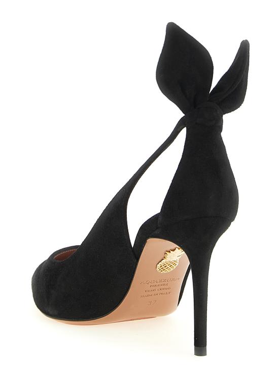 26FW 아쿠아주라 힐/펌프스 DENMIDP0SUEBLACK - AQUAZZURA