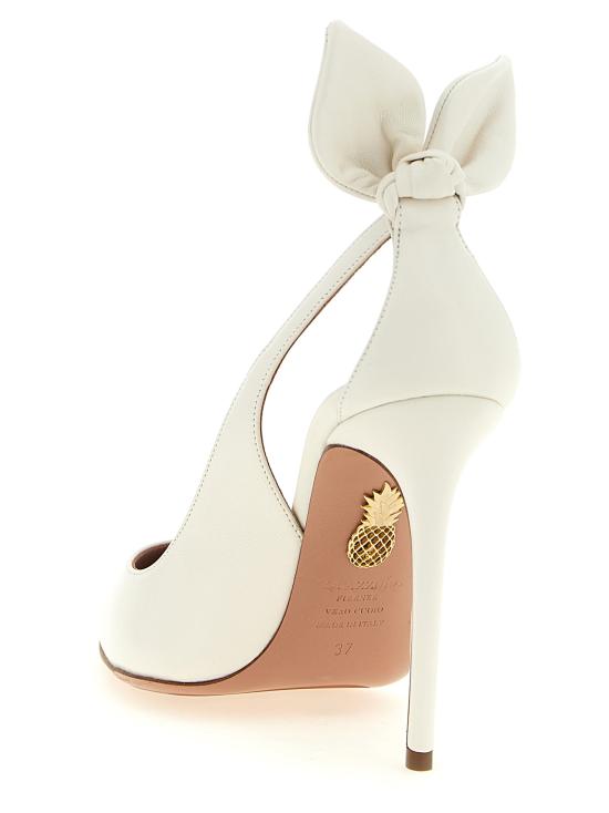 26FW 아쿠아주라 힐/펌프스 DENHIGP0NAPWHITE - AQUAZZURA