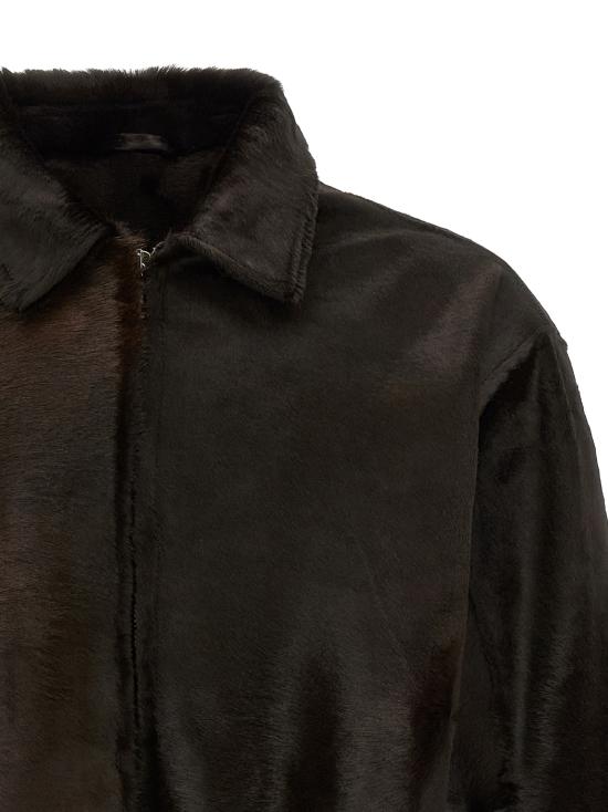 26FW 조르지오 브라토 가죽 자켓 GU27F28005BCHTMORO Brown - GIORGIO BRATO