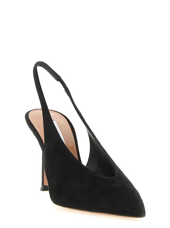 26FW 아쿠아주라 힐/펌프스 VTRMIDL0SUEBLACK - AQUAZZURA