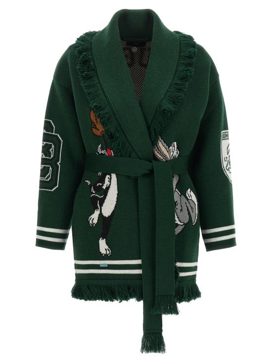 26FW 알라누이 가디건 LWHB064E26KNI02357045704 Green