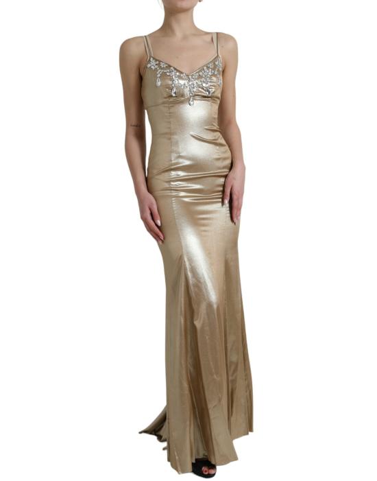  돌체앤가바나 롱 원피스 DR281085 GOLD - DOLCE & GABBANA
