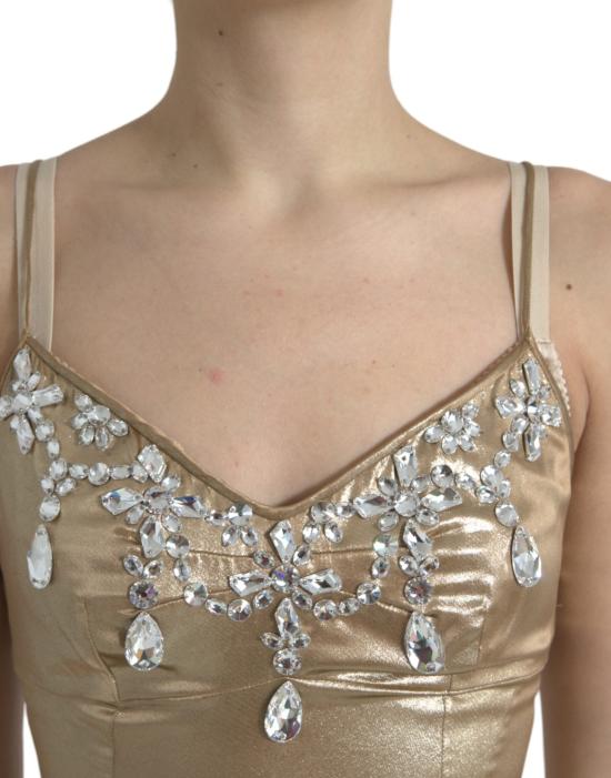  돌체앤가바나 롱 원피스 DR281085 GOLD - DOLCE & GABBANA