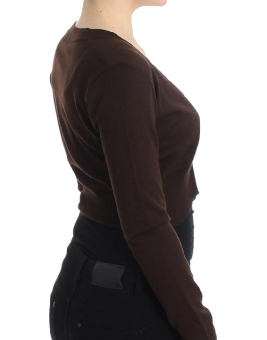  로베르토 카발리 가디건 SIG11622 BROWN - ROBERTO CAVALLI
