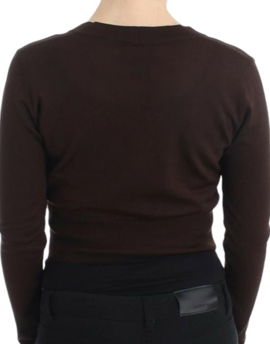  로베르토 카발리 가디건 SIG11622 BROWN - ROBERTO CAVALLI