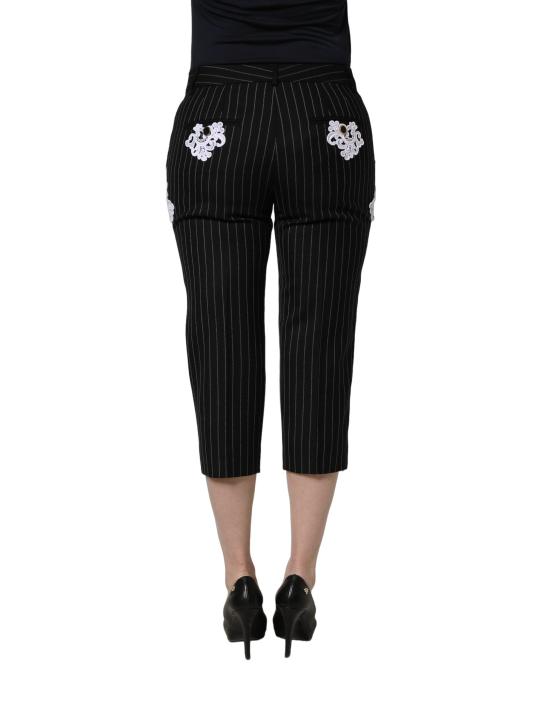  돌체앤가바나 스트레이트 팬츠 PAN77509 BLACK - DOLCE & GABBANA
