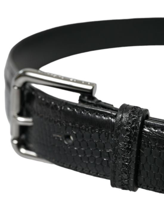  돌체앤가바나 가죽 벨트 BEL9110 BLACK - DOLCE & GABBANA
