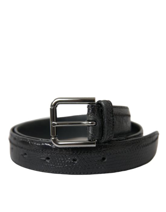  돌체앤가바나 가죽 벨트 BEL9110 BLACK
