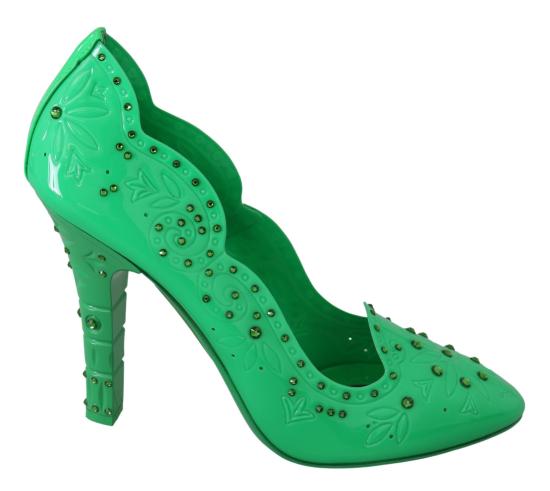  돌체앤가바나 힐/펌프스 LA7271 GREEN - DOLCE & GABBANA