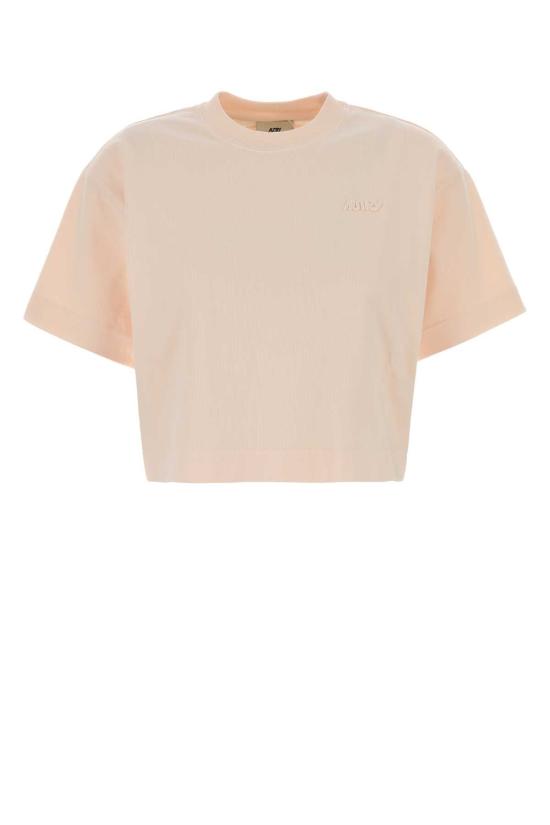 25FW 오트리 반팔 티셔츠 TSPW I8OE PINK