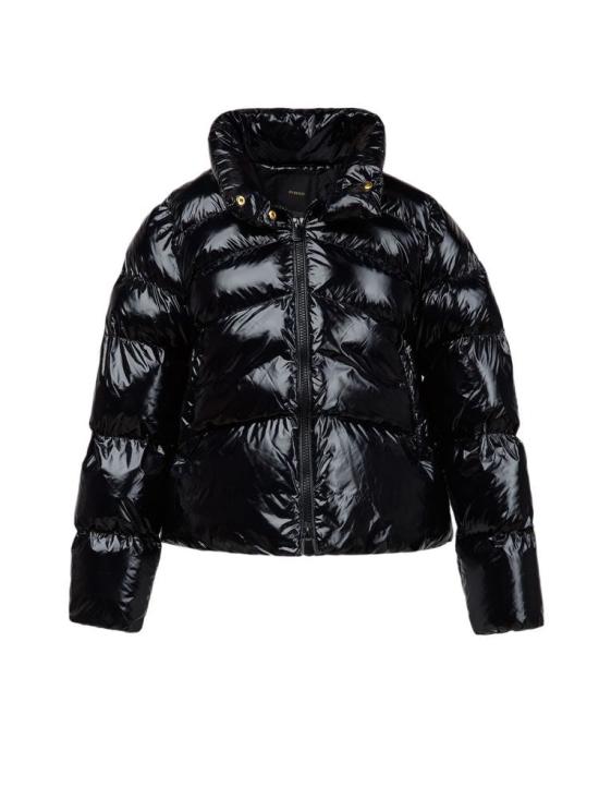  핑코 숏패딩 MASTER 101598 A2P7 Z99 Pinko BLACK - PINKO
