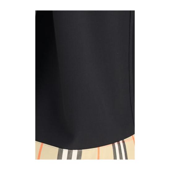 26FW 버버리 롱 스커트 BU8130247A1189BB BLACK - BURBERRY