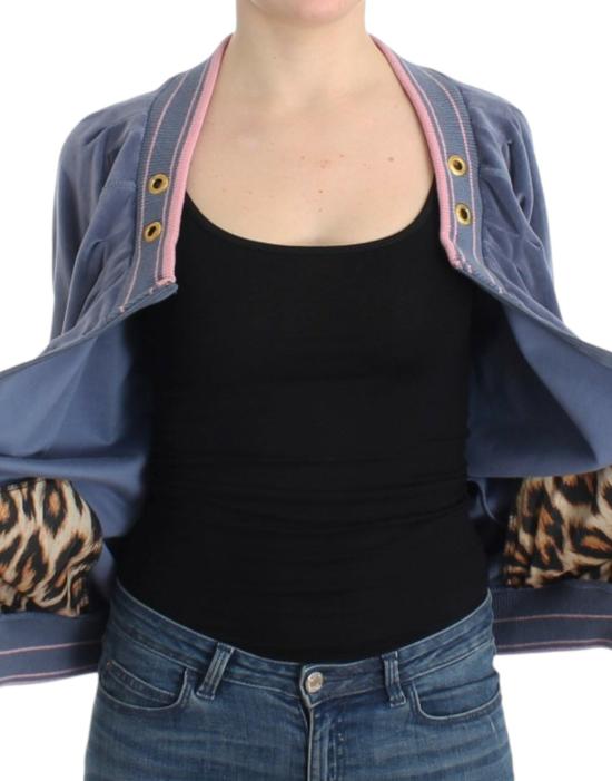  로베르토 카발리 가디건 SIG11841 BLUE - ROBERTO CAVALLI
