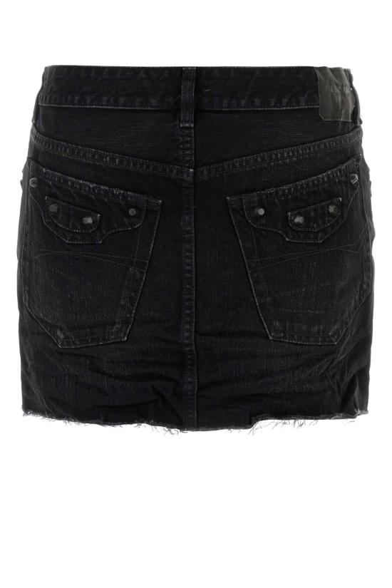 25FW 발렌시아가 와이드 레그 팬츠 852324TTW67 1037 BLACK - BALENCIAGA