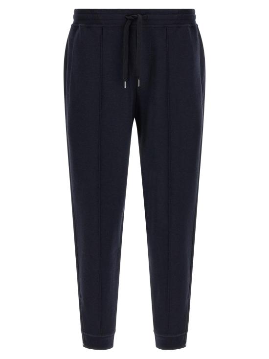 26FW 브루넬로 쿠치넬리 트레이닝/조거 팬츠 BR337627BM NAVY