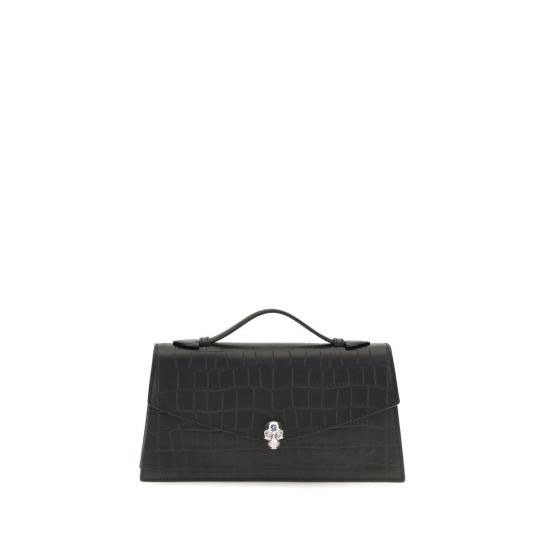 26FW 알렉산더 맥퀸 토트백 AL8746191HBT21000BB BLACK