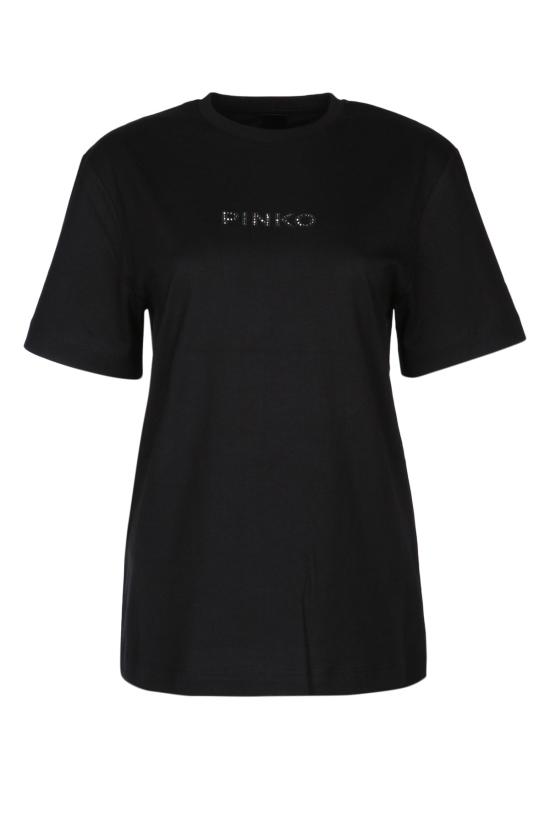 26SS 핑코 반팔 티셔츠 105526A33S Z99 BLACK