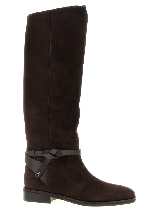 25FW 지미추 부츠 JI319093BM BROWN