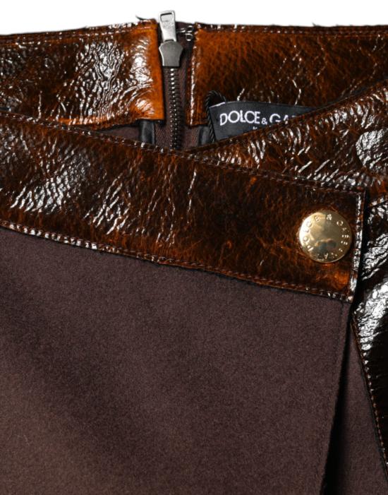  돌체앤가바나 숏 스커트 SKI2001 BROWN - DOLCE & GABBANA