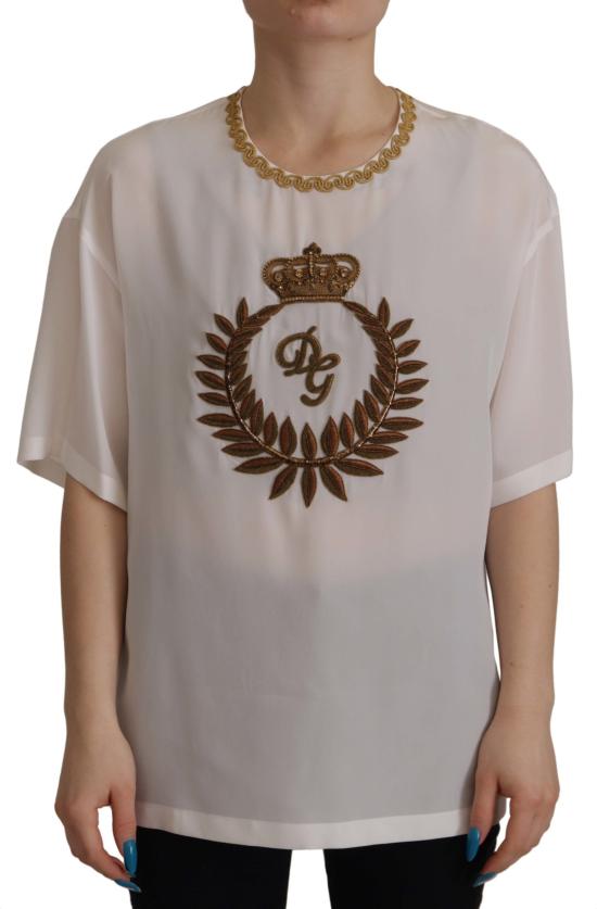  돌체앤가바나 블라우스 TSH7844 WHITE - DOLCE & GABBANA