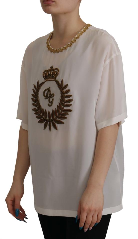  돌체앤가바나 블라우스 TSH7844 WHITE - DOLCE & GABBANA