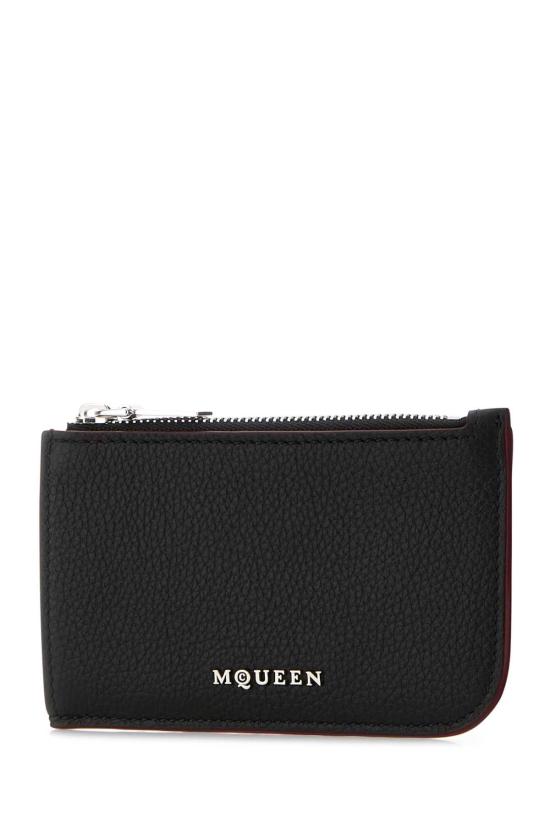  알렉산더 맥퀸 명함지갑 8135461VDCC 1000 BLACK - ALEXANDER MCQUEEN
