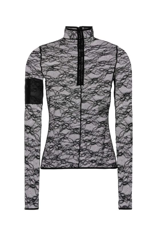 25FW 쿠레쥬 블라우스 325CTO444PA0132 9999 BLACK