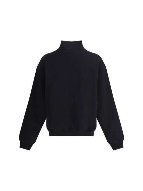  자크뮈스 하프 집업 스웨트 셔츠 SSM00313AJ00174 990 BLACK - JACQUEMUS