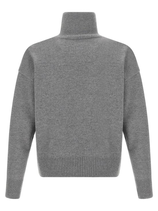 25FW 아미 터틀넥 AM318034BM GRAY - AMI
