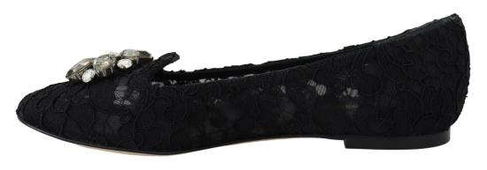  돌체앤가바나 플랫 슈즈 LA10200 BLACK - DOLCE & GABBANA