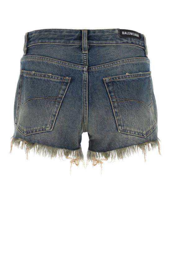  발렌시아가 데님 숏팬츠 793948TJW95 2204 BLUE - BALENCIAGA
