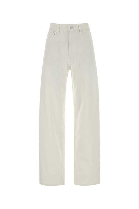 26SS 질샌더 데님 팬츠 J03KA0356J46463 102 WHITE