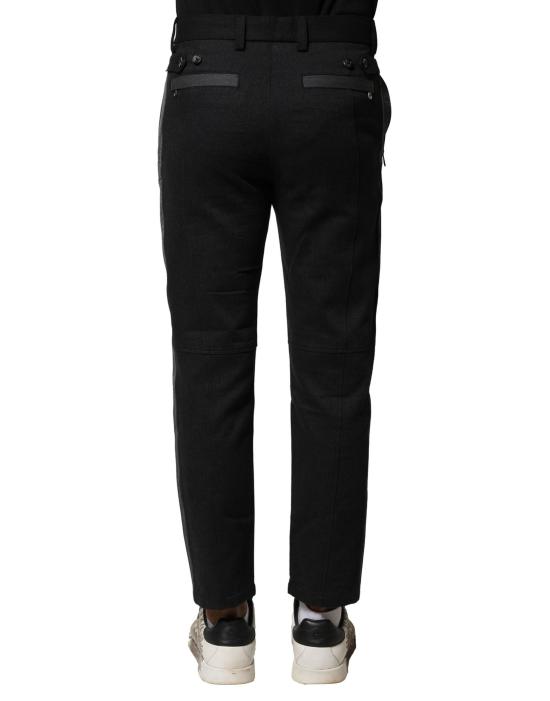  돌체앤가바나 스트레이트 팬츠 PAN76478 BLACK - DOLCE & GABBANA