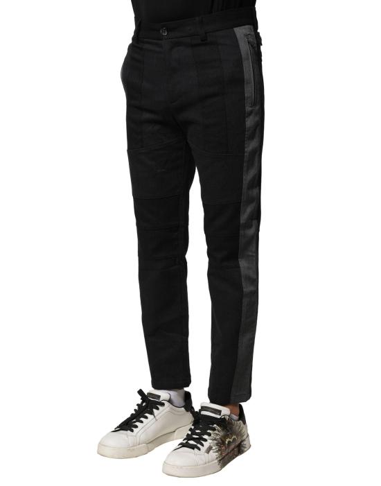  돌체앤가바나 스트레이트 팬츠 PAN76478 BLACK - DOLCE & GABBANA