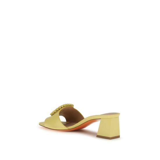 26SS 산토니 뮬/슬리퍼 SAWHNA72080HA2NWKEL10BB YELLOW - SANTONI